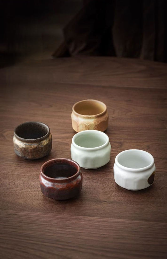 Earthen Echo – Kiln-Change Handcrafted Porcelain Tea Cup