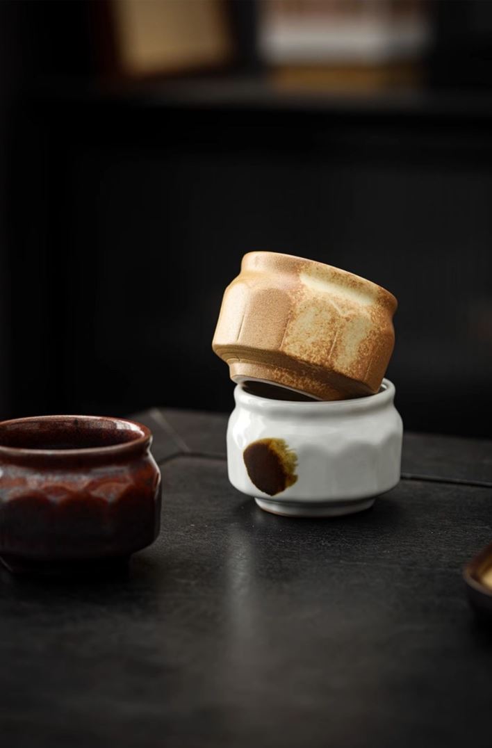 Earthen Echo – Kiln-Change Handcrafted Porcelain Tea Cup