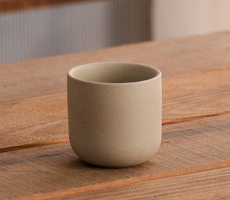 Earthen Harmony – Handcrafted Stoneware Coffee Cup Series
