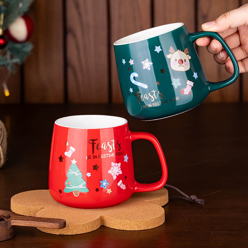 Merry Tales – Handcrafted Christmas Ceramic Mug Gift Collection