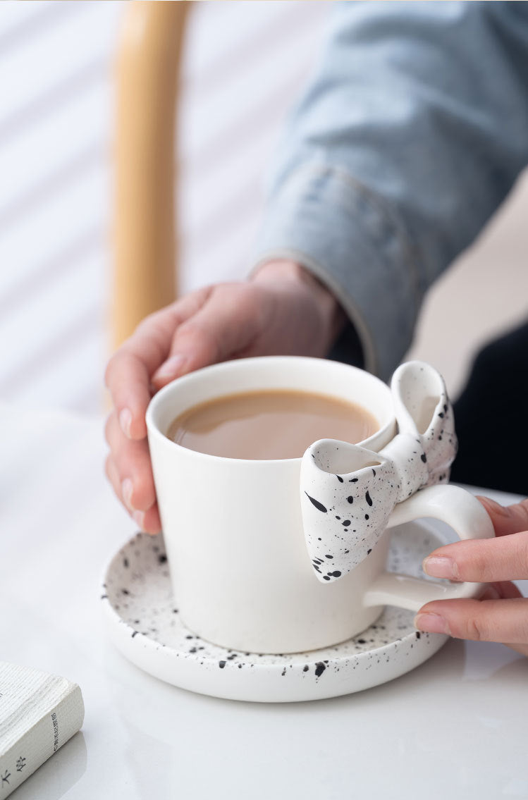 Speckled Grace – Handmade Ceramic Coffee Mug Set