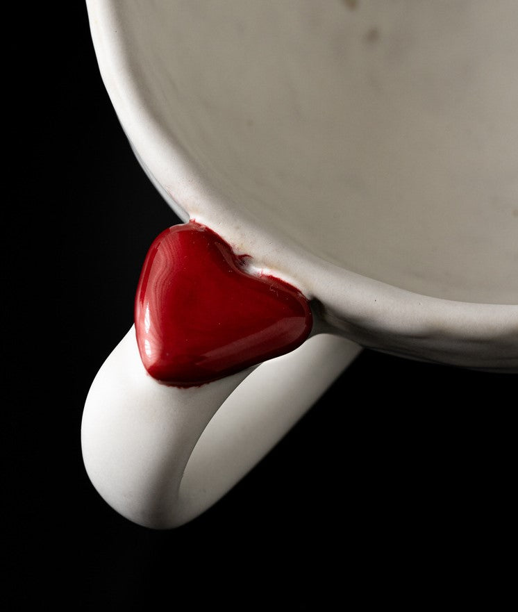 Red Seal — Handmade Porcelain Coffee Set