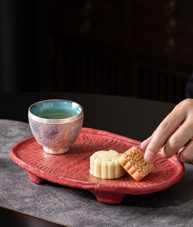 Legends in Color — Handcrafted Ceramic Tea Set