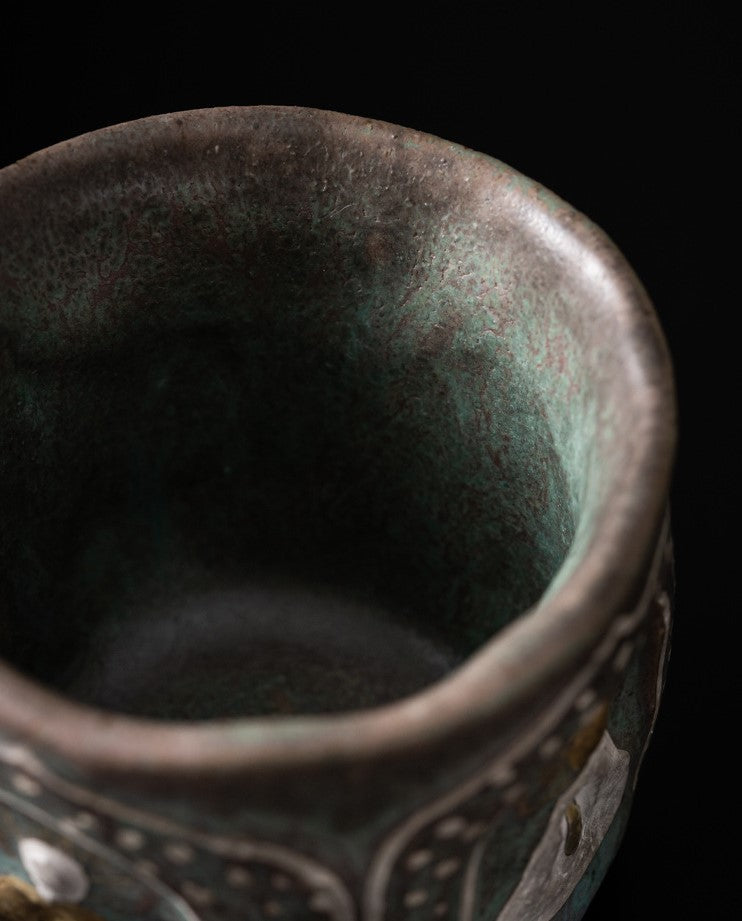 Master’s Blessing — Dunhuang-Inspired Handcrafted Porcelain Tea Cup Gift Set