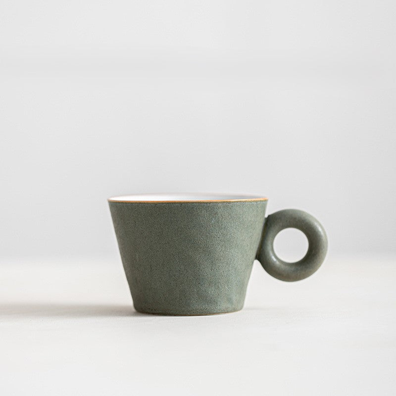 Loop Light — Minimalist Porcelain Coffee Cup