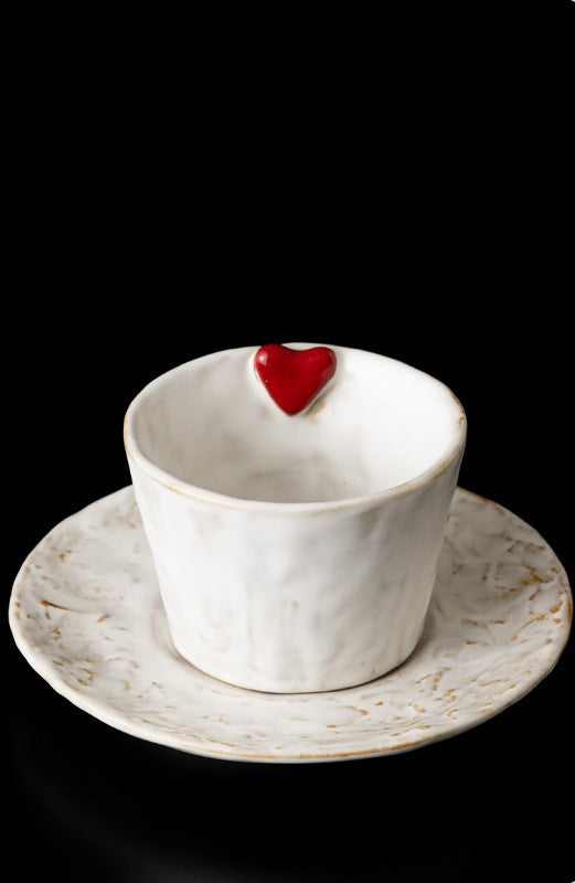 Quiet Heart – Handcrafted Porcelain Coffee Set
