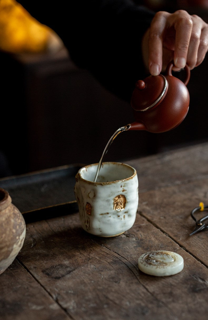 Dunhuang Impressions — Handcrafted Ceramic Tea Cups