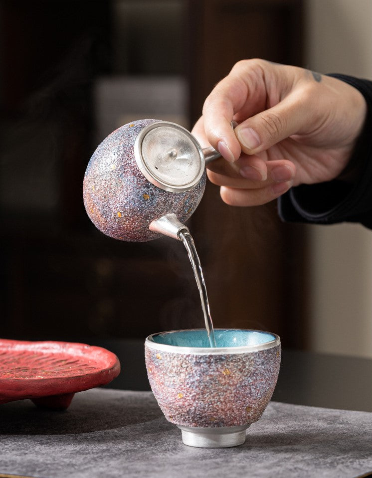 Legends in Color — Handcrafted Ceramic Tea Set