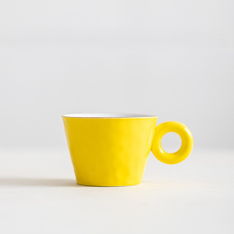 Loop Light — Minimalist Porcelain Coffee Cup