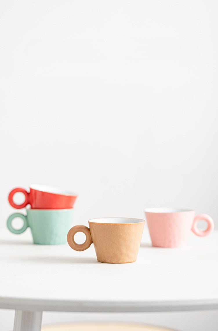 Loop Light — Minimalist Porcelain Coffee Cup