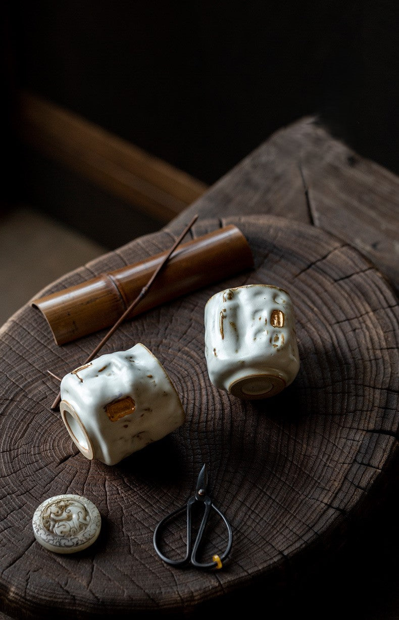 Dunhuang Impressions — Handcrafted Ceramic Tea Cups