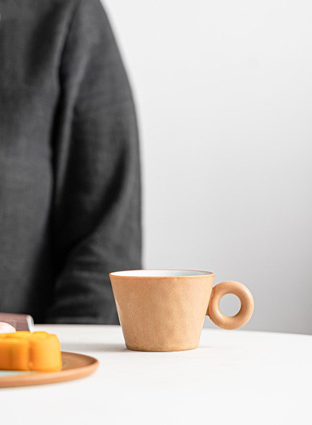 Loop Light — Minimalist Porcelain Coffee Cup
