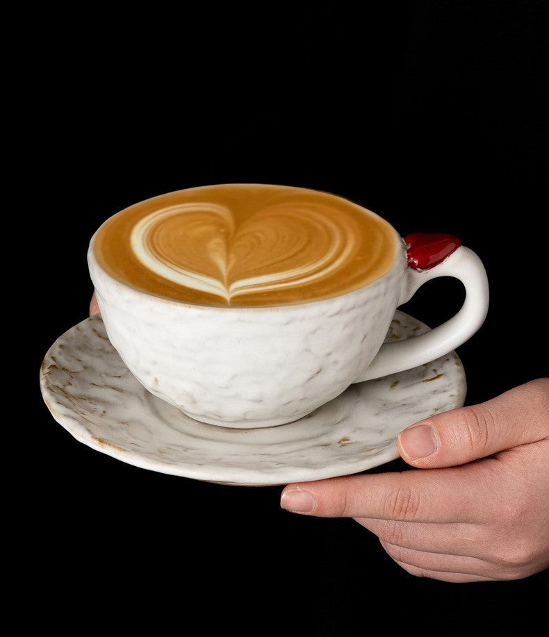 Red Seal — Handmade Porcelain Coffee Set