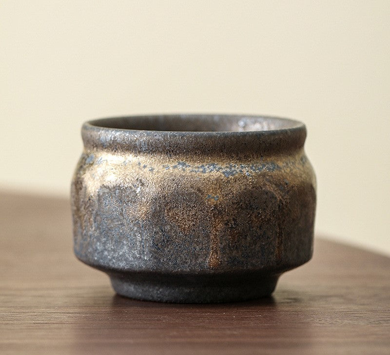 Earthen Echo – Kiln-Change Handcrafted Porcelain Tea Cup