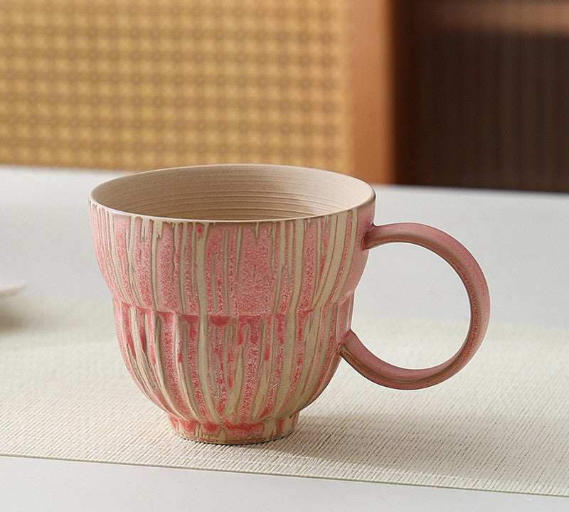 Whispering Glaze – Handcrafted Porcelain Mug Collection
