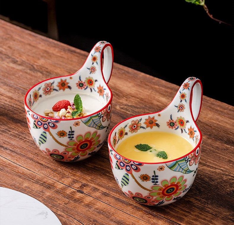Bloom in Grace — Handmade Porcelain Coffee Mug