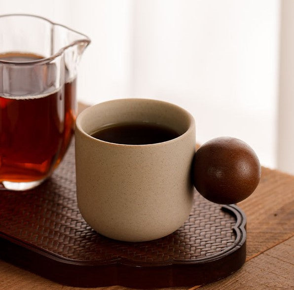 Earthen Harmony – Handcrafted Stoneware Coffee Cup Series