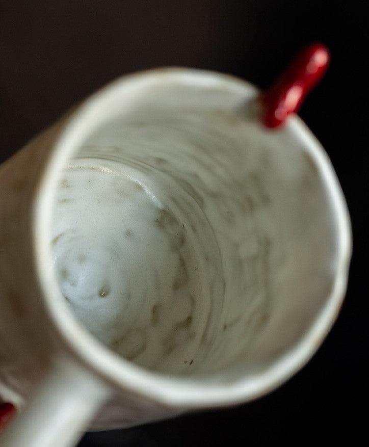 Tender Hearts — Handmade Porcelain Coffee Mug