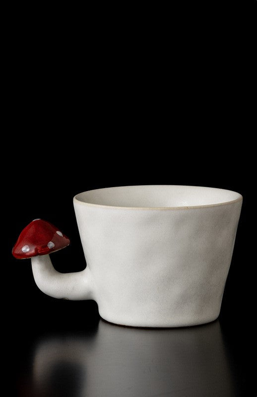 Mushroom Morning — Handmade Porcelain Coffee Set