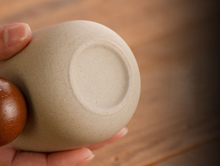Earthen Harmony – Handcrafted Stoneware Coffee Cup Series