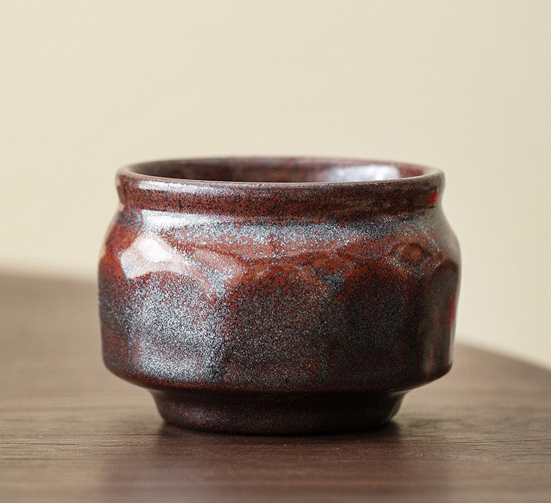 Earthen Echo – Kiln-Change Handcrafted Porcelain Tea Cup