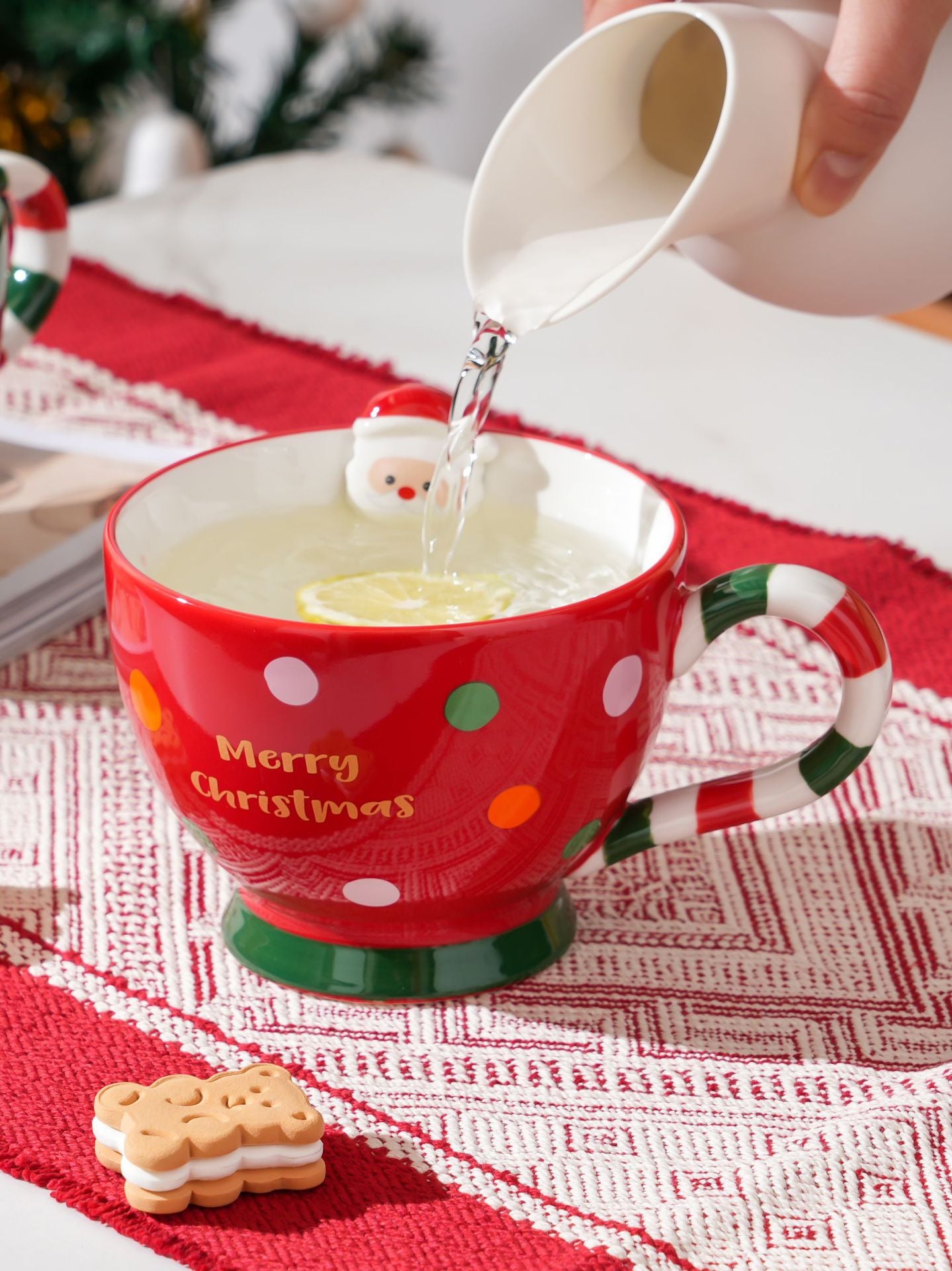 Festive Mornings – Handcrafted Christmas Mug Gift Set