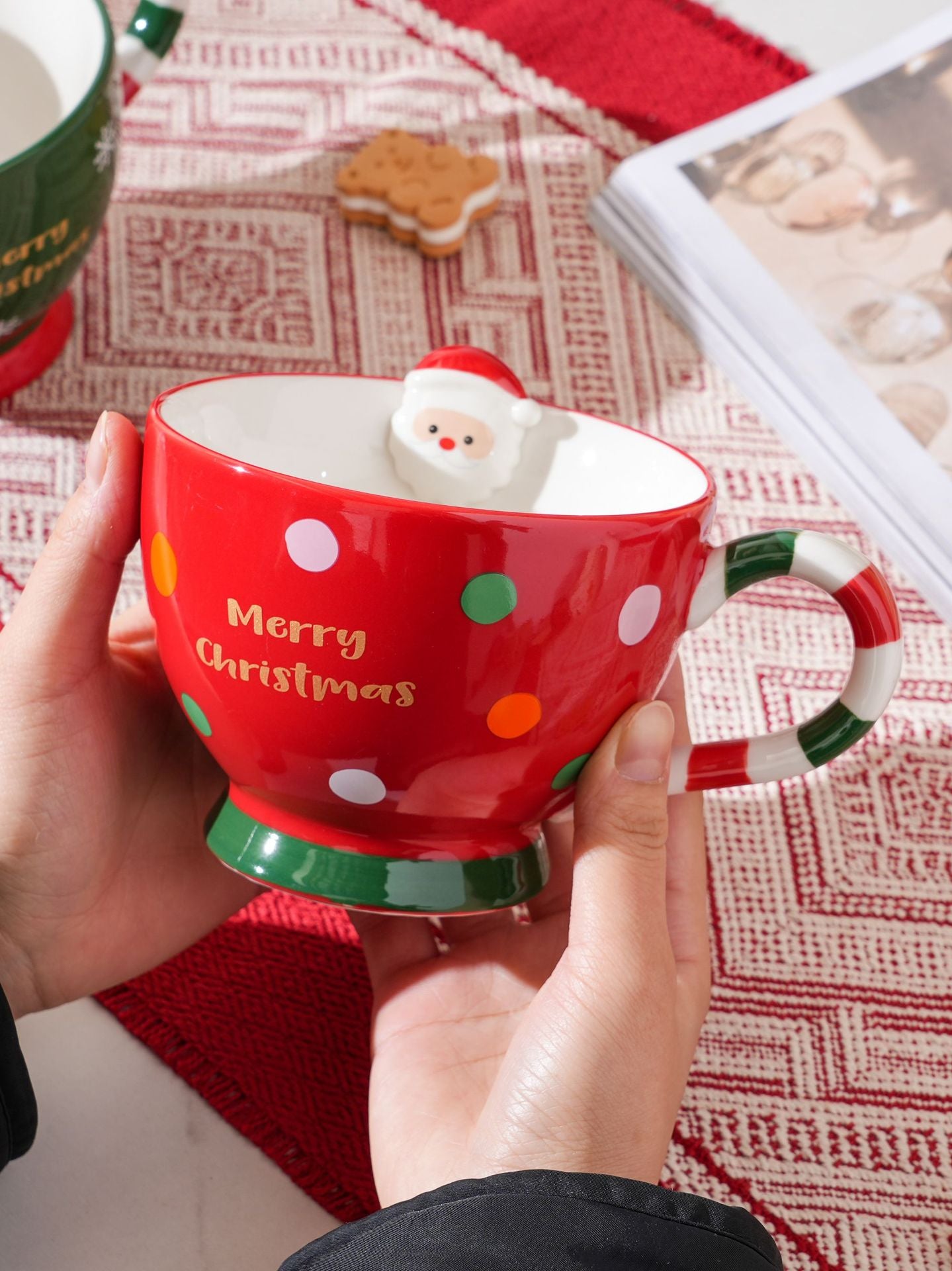 Festive Mornings – Handcrafted Christmas Mug Gift Set