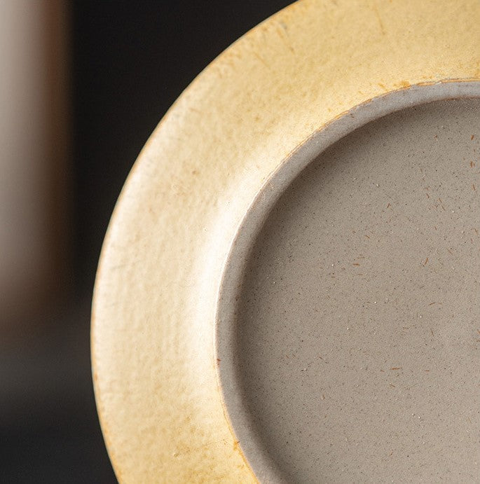 Kiln-Change Harmony – Handcrafted Porcelain Coffee Cup & Saucer Set