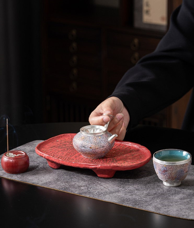 Legends in Color — Handcrafted Ceramic Tea Set