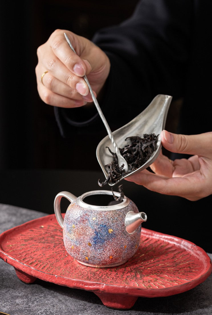 Legends in Color — Handcrafted Ceramic Tea Set