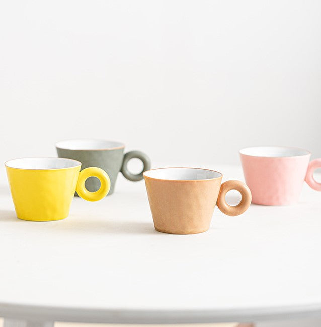 Loop Light — Minimalist Porcelain Coffee Cup