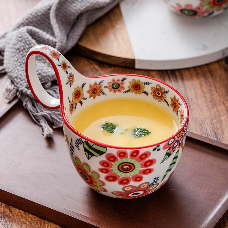 Bloom in Grace — Handmade Porcelain Coffee Mug