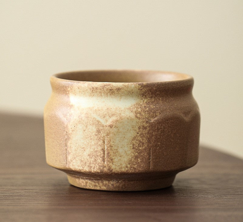 Earthen Echo – Kiln-Change Handcrafted Porcelain Tea Cup