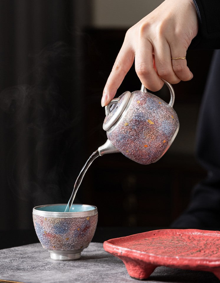 Legends in Color — Handcrafted Ceramic Tea Set