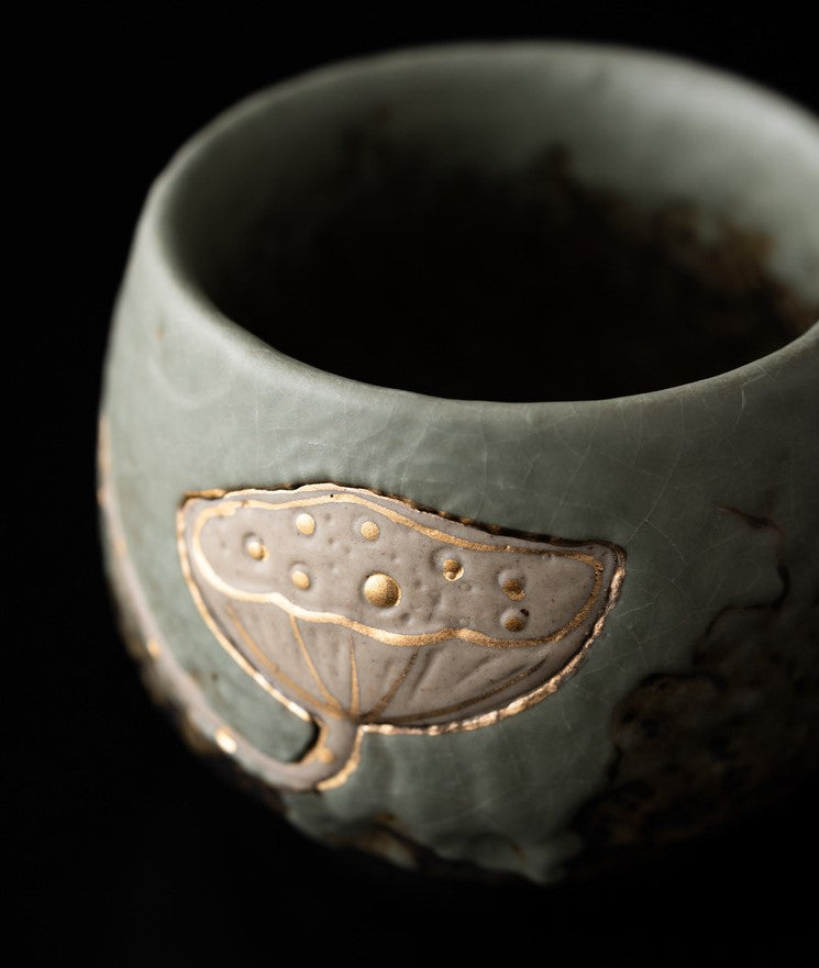 Lotus Harmony – Handcrafted Porcelain Tea Cup Gift Set (Four Seasons Collection)