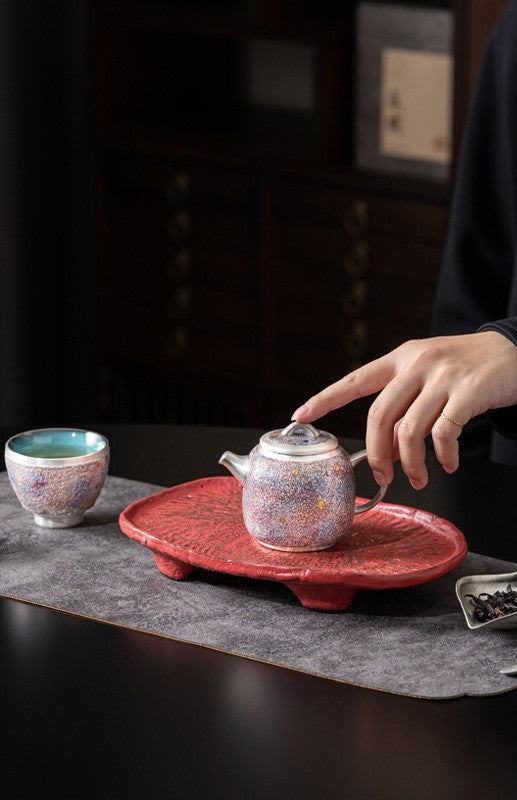 Legends in Color — Handcrafted Ceramic Tea Set