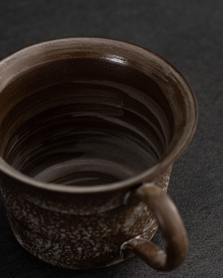 Whispers of Time — Vintage Handmade Porcelain Coffee Set