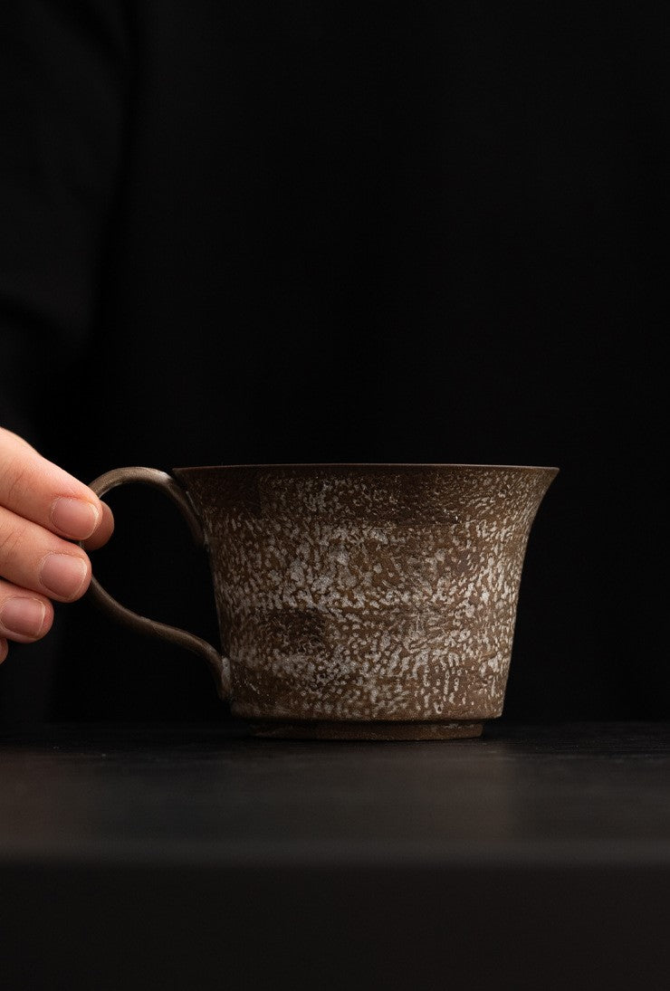 Whispers of Time — Vintage Handmade Porcelain Coffee Set