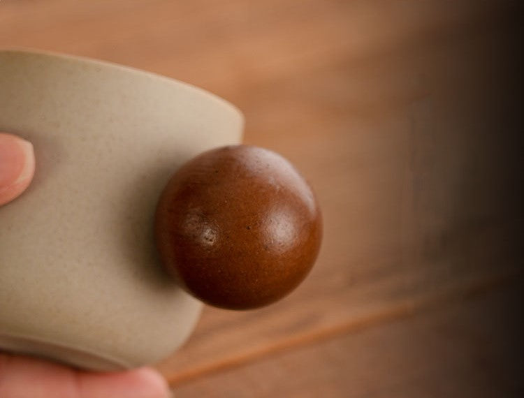Earthen Harmony – Handcrafted Stoneware Coffee Cup Series