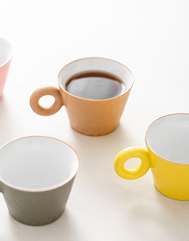 Loop Light — Minimalist Porcelain Coffee Cup