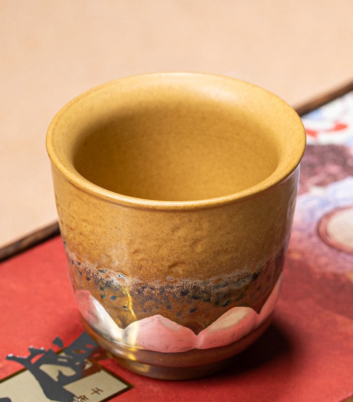 Handcrafted Jingdezhen porcelain tea set and teacup, Chinese ceramic art for mindful tea rituals — Solmira Living