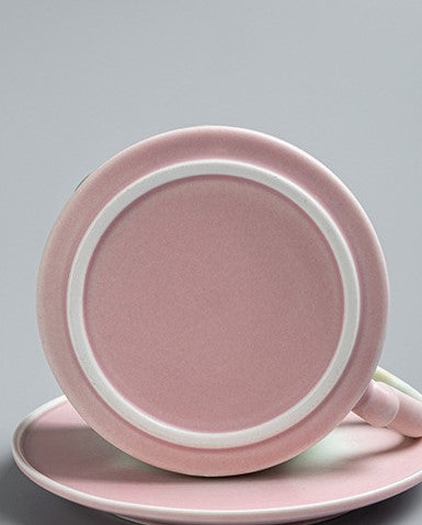 Handcrafted Jingdezhen porcelain coffee mug, minimalist handmade ceramic cup for everyday rituals — Solmira Living