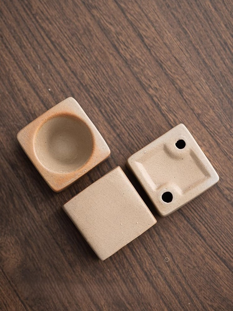 Handcrafted Jingdezhen porcelain coffee mug, minimalist handmade ceramic cup for everyday rituals — Solmira Living