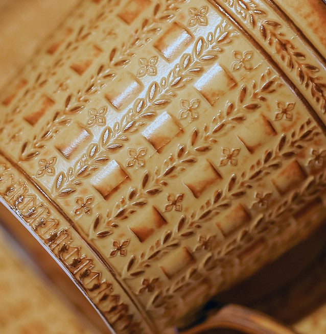 Handcrafted Jingdezhen porcelain coffee mug, minimalist handmade ceramic cup for everyday rituals — Solmira Living