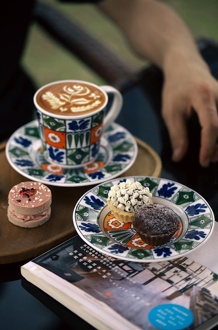 Handcrafted Jingdezhen porcelain coffee mug, minimalist handmade ceramic cup for everyday rituals — Solmira Living