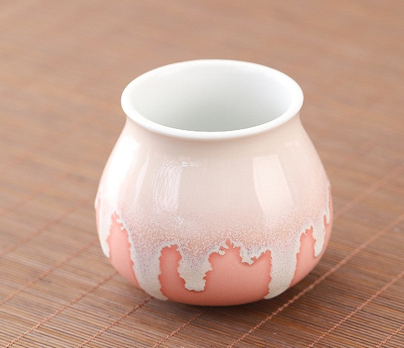 Handcrafted Jingdezhen porcelain tea set and teacup, Chinese ceramic art for mindful tea rituals — Solmira Living