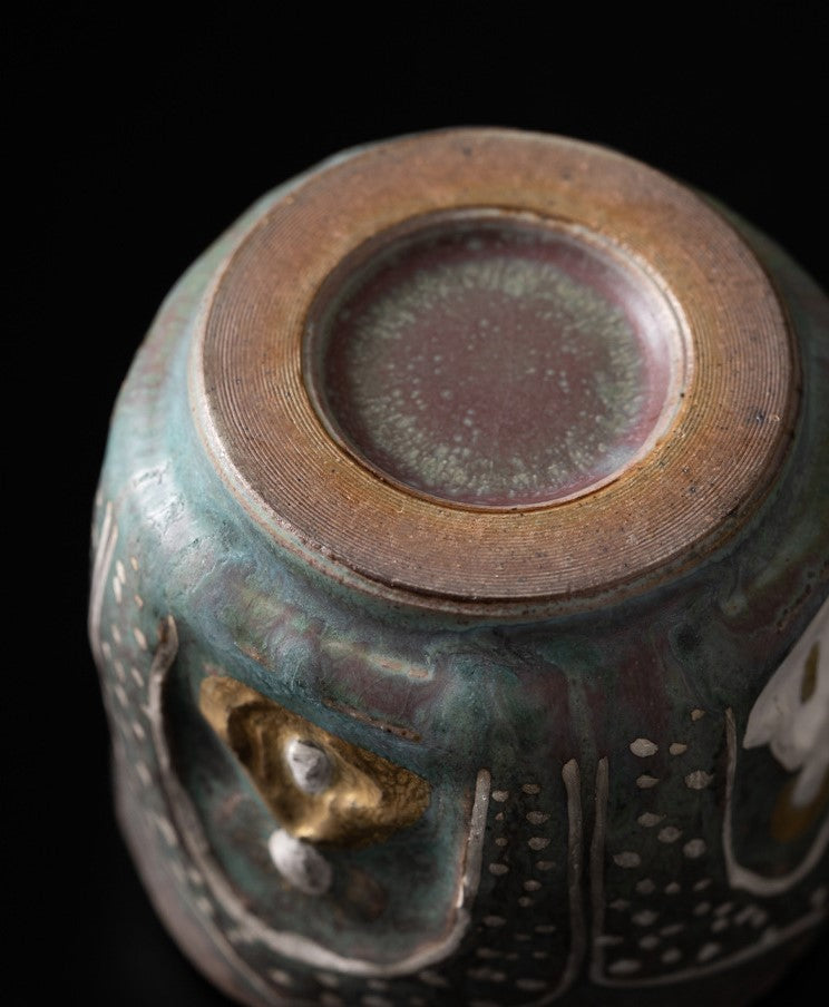 Handcrafted Jingdezhen porcelain tea set and teacup, Chinese ceramic art for mindful tea rituals — Solmira Living