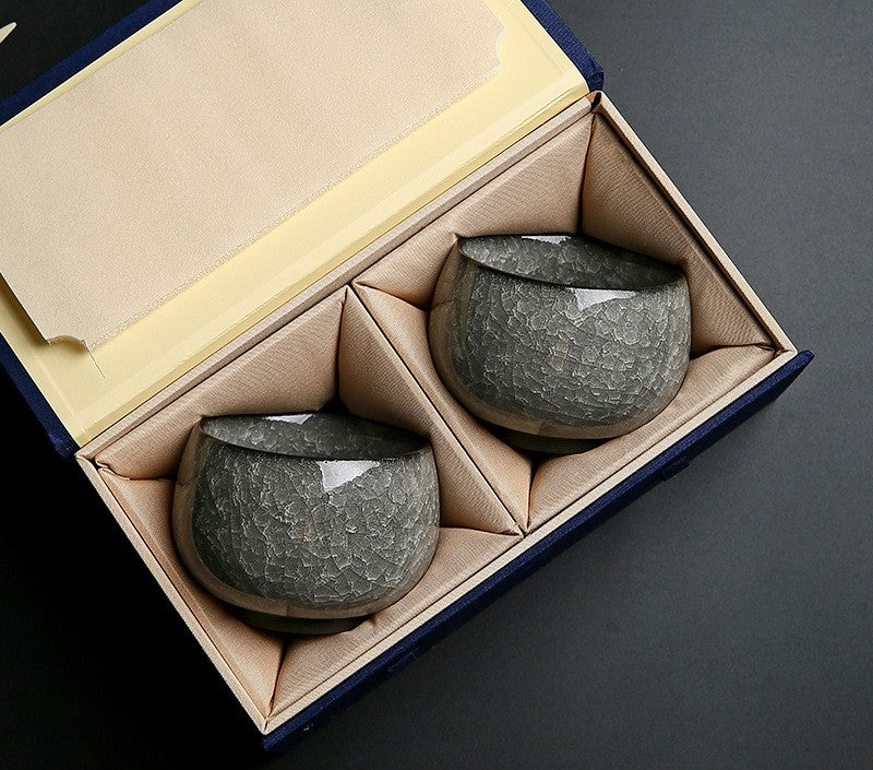 Handcrafted Jingdezhen porcelain tea set and teacup, Chinese ceramic art for mindful tea rituals — Solmira Living