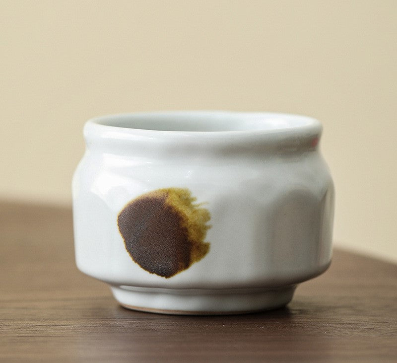 Handcrafted Jingdezhen porcelain tea set and teacup, Chinese ceramic art for mindful tea rituals — Solmira Living